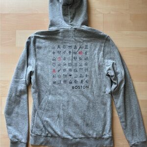 Peloton Boston zip hoodie